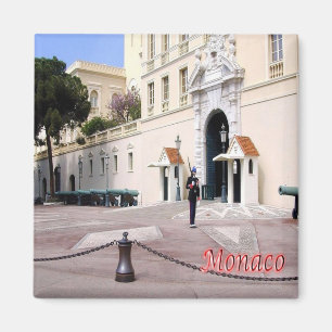 MC - Monaco - Guard in the Palace Magnet