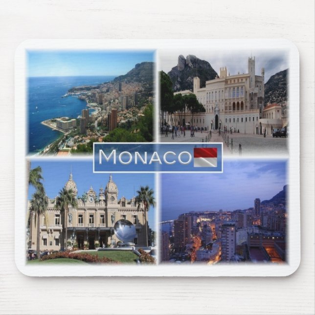MC Monaco -  Prince Palace  - Mouse Pad (Front)