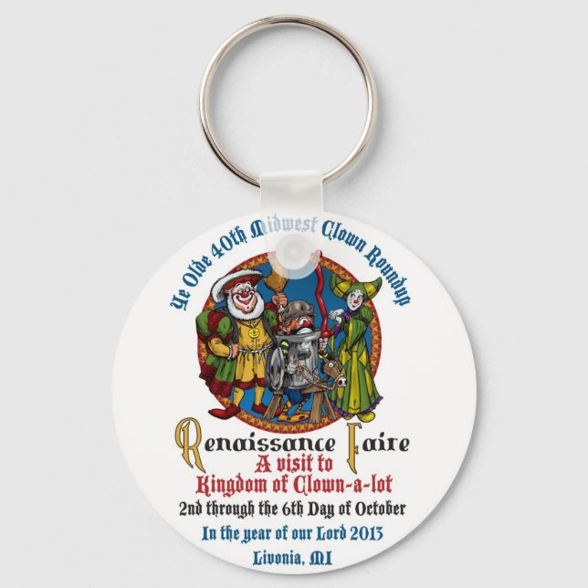 MCA 40th Keychain (Front)