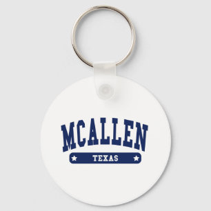 McAllen Texas College Style tee shirts Key Ring