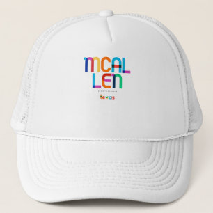 Mcallen Texas Mid Century, Pop Art, Trucker Hat