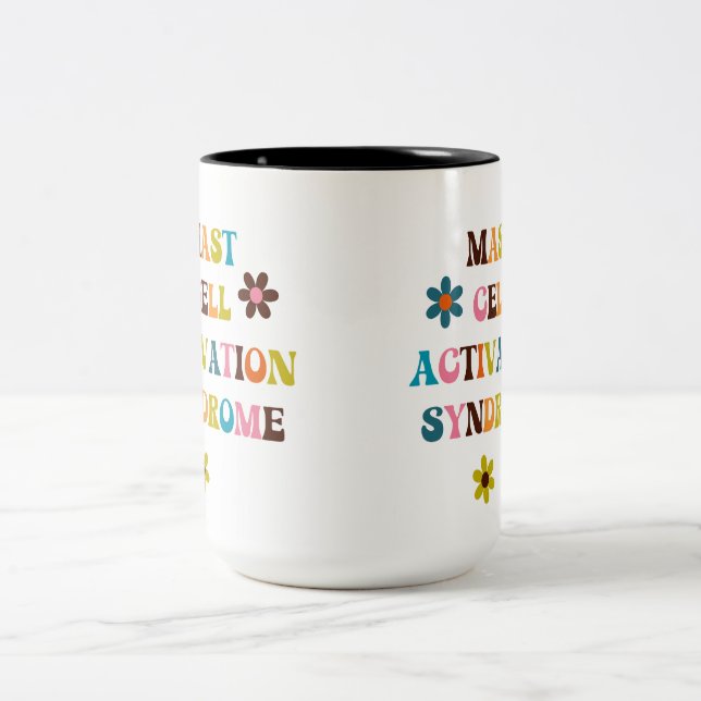 MCAS mast cell activation syndrome coffee mug (Center)