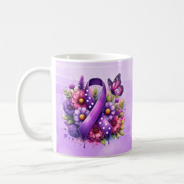 MCAS Warrior Mast Cell Awareness  Coffee Mug (Left)