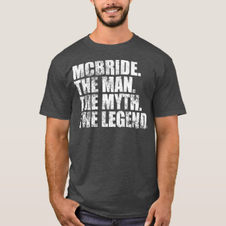 McbrideMcbride Family name Mcbride last Name Mcbri T-Shirt