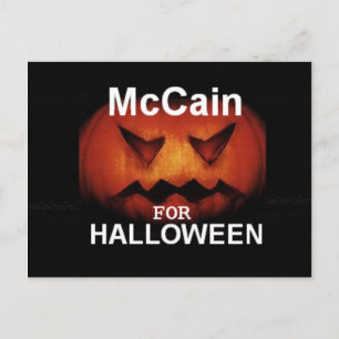 McCain HALLOWEEN Postcard
