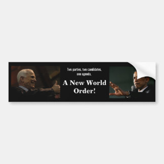Mccain Obama Bumper Sticker