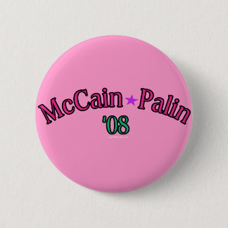 McCain Palin '08 Button