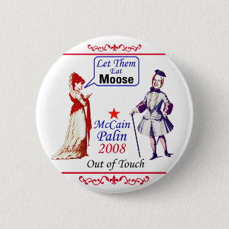 McCain Palin 2008 6 Cm Round Badge