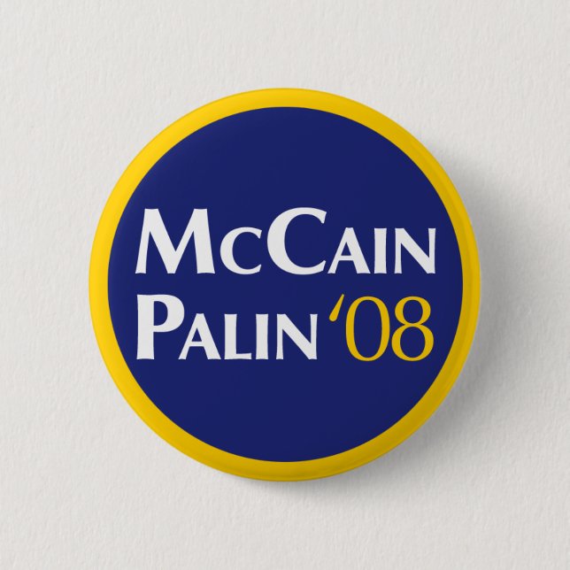 McCain-Palin Button (Front)