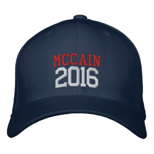 McCain President 2016 Embroidered Hat