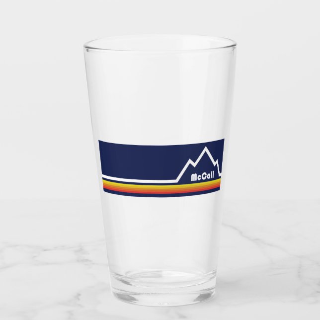 McCall Idaho Glass (Front)