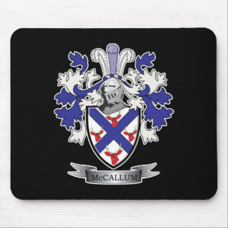 McCallum Family Crest Coat of Arms Mouse Pad