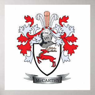 McCarthy Coat of Arms Poster
