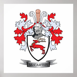 McCarthy Coat of Arms Poster