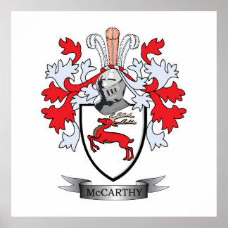 McCarthy Coat of Arms Poster
