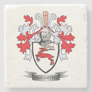 McCarthy Coat of Arms Stone Coaster
