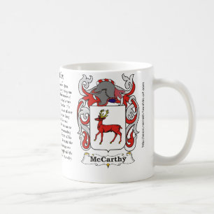 McCarthy Family Coat of Arms mug