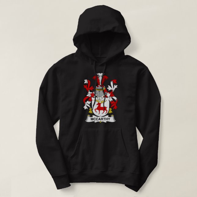 McCauley Coat of Arms  Family Crest  Hoodie (Design Front)