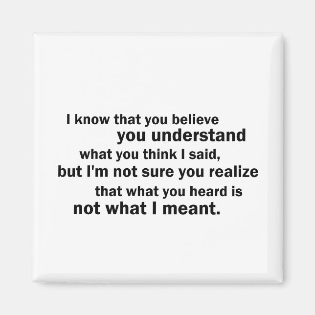 McCloskey on Understanding Magnet (Front)