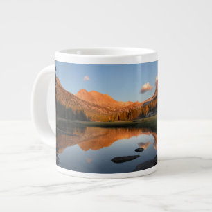 McClure Meadow Sunset Alpenglow - John Muir Trail Large Coffee Mug