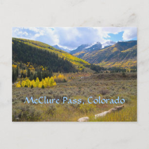 McClure Pass, Colorado Postcard