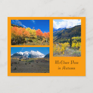 McClure Pass in Autumn Colorado Postcard