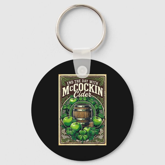 Mccocking cider  key ring (Front)
