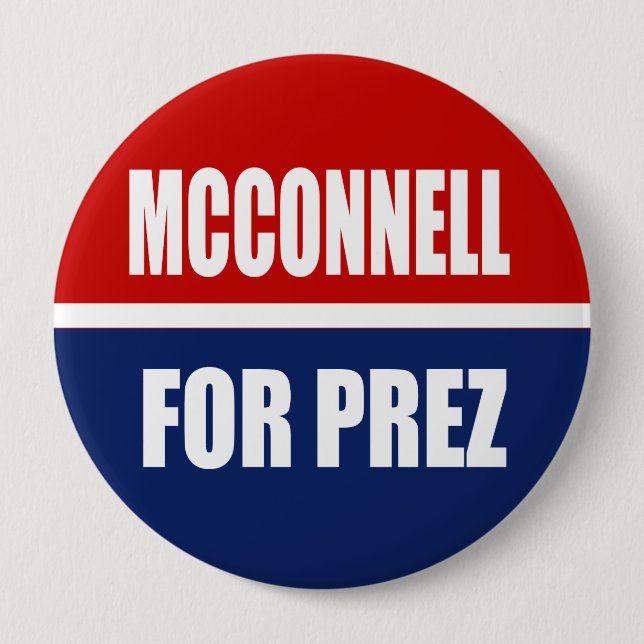 MCCONNELL 2012 10 CM ROUND BADGE (Front)