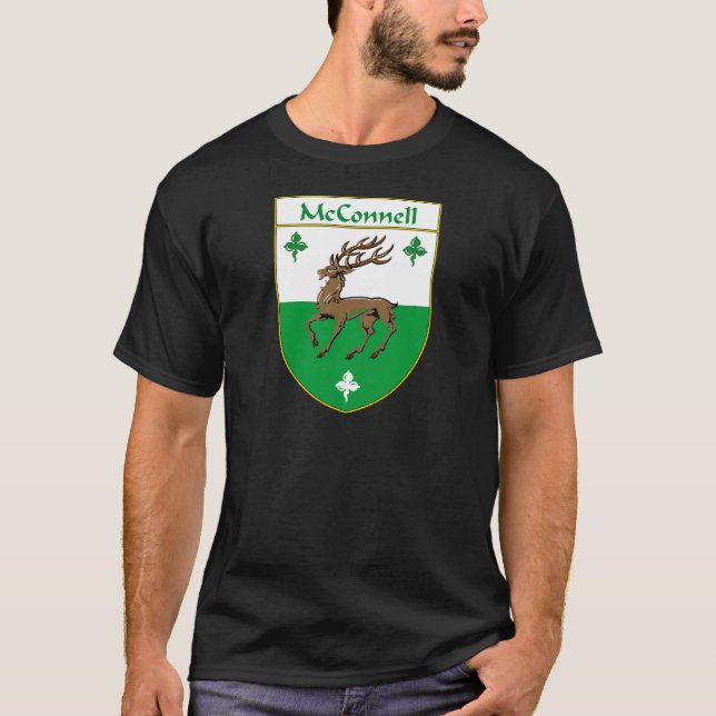 McConnell Coat of Arms/Family Crest T-Shirt (Front)