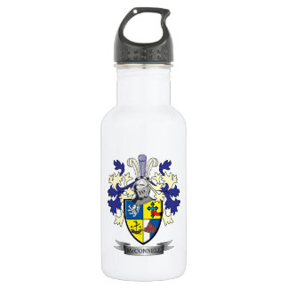 McConnell Family Crest Coat of Arms 532 Ml Water Bottle