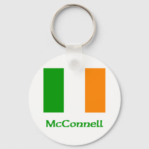 McConnell Irish Flag Key Ring