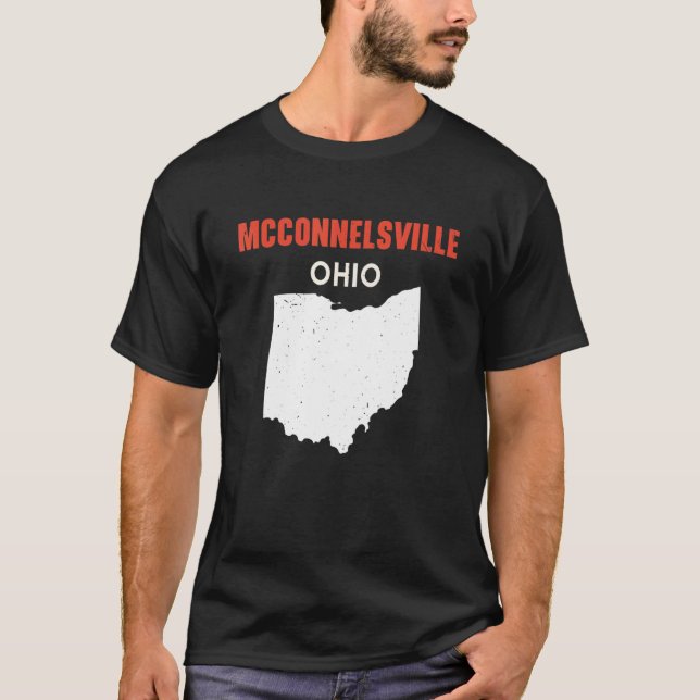 McConnelsville Ohio USA State America Travel Ohioa T-Shirt (Front)
