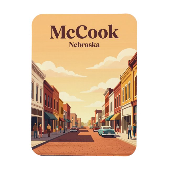 McCook USA Magnet (Vertical)