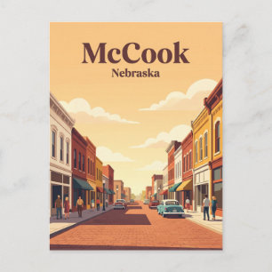 McCook USA Postcard