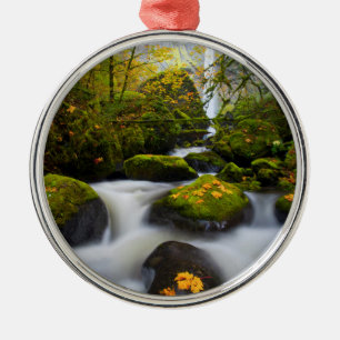 McCord Creek Bigleaf Maple Columbia Gorge, OR Metal Tree Decoration
