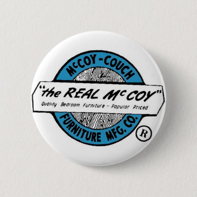 McCoy Couch Furniture MFG. CO 6 Cm Round Badge (Front)