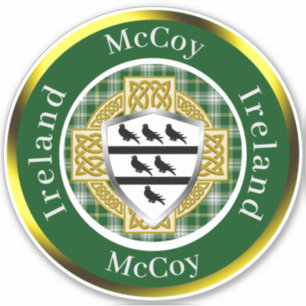 McCoy Shield & Celtic Cross Personalized