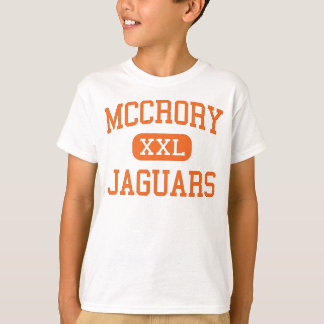 McCrory - Jaguars - High School - McCrory Arkansas T-Shirt (Front)