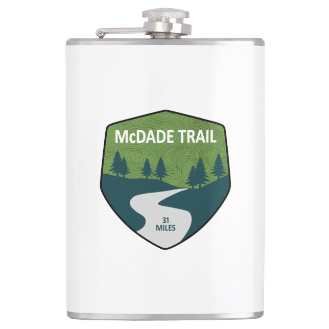 McDade Trail Hip Flask (Front)