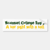 Mcdaniel College Rugby, A bar fight with a ball