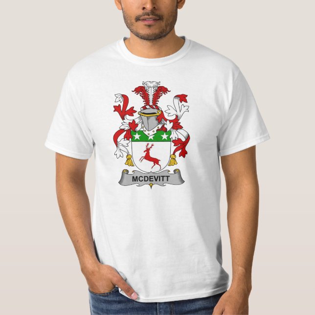 McDevitt Family Crest T-Shirt (Front)