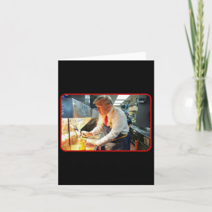 Mcdon 2024 Funny Donald Trump French Fry Cooking F Card