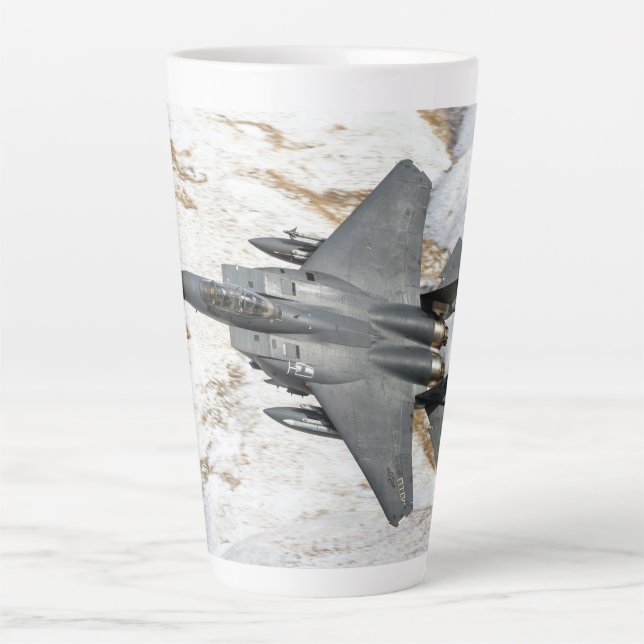 McDonnell Douglas F-15 Eagle Latte Mug (Front)