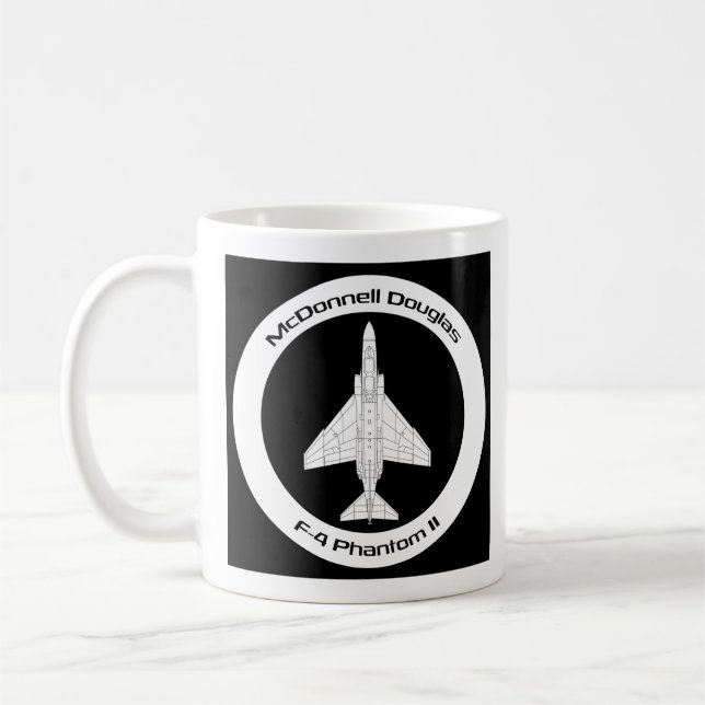 McDonnell Douglas F-4 Phantom II Coffee Mug (Left)