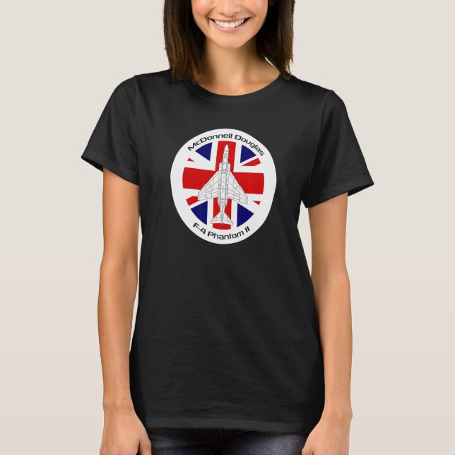 Mcdonnell Douglas F 4 Phantom Ii Uk T-Shirt (Front)