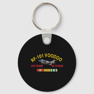 Mcdonnell F-101 Voodoo Vietnam Veteran Rf-101 Vood Key Ring