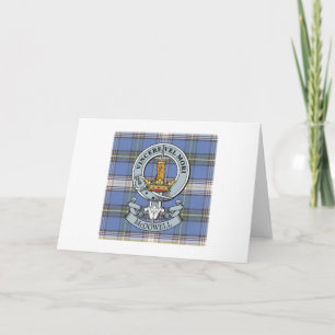 McDowell Crest + Tartan Greeting Card