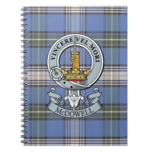 McDowell Crest + Tartan Notebook