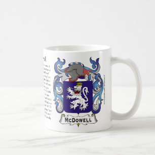 McDowell, the Origin, the Meaning and the Crest Mu Coffee Mug