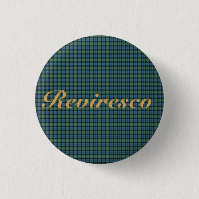 McEwen Ancient Tartan (MacEwen) 3 Cm Round Badge (Front)